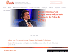 Tablet Screenshot of anab.com.br